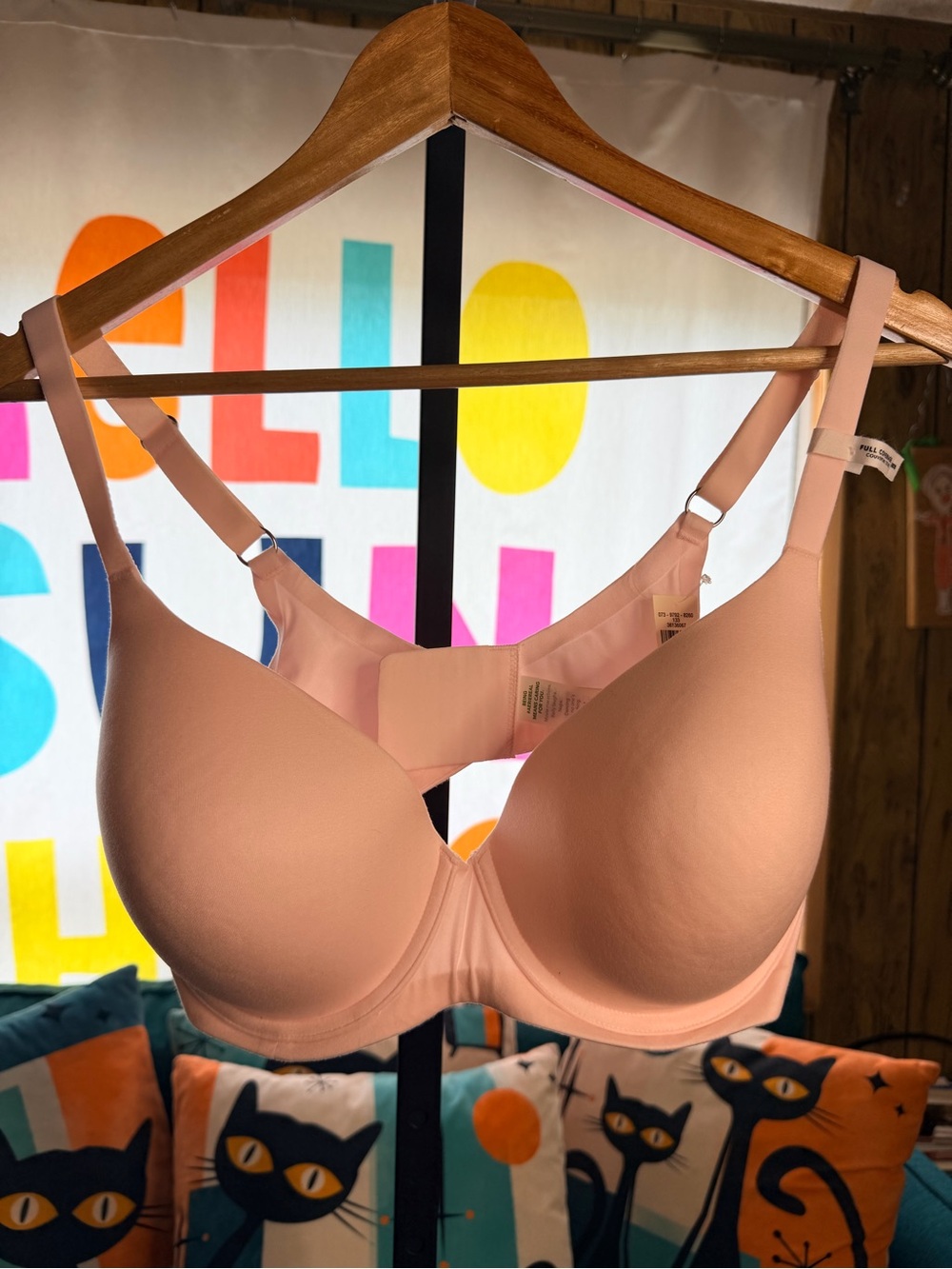 Aerie Smooth T-Shirt Underwire Bra in Blush Pink NWT
